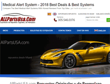 Tablet Screenshot of miamiautoparts.net